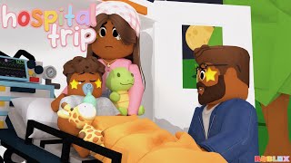 😭Toddler Had an ASTHMA ATTACK HOSPITAL OVERNIGHT Roblox Bloxburg Roleplay roleplay [upl. by Janina979]