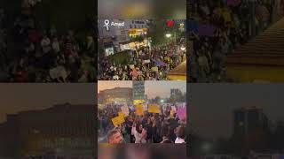 AMEDDE KADIN KATLİAMLARI PROTESTO EDİLDİ [upl. by Brenden]