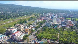 Nakuru City Drone View 2024 Aerial view nakurucity nakurucounty nakuru Nakurudrone [upl. by Akkahs]