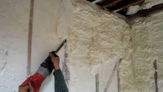 Spray Foam Insulation In Older Homes Part 23 [upl. by Georgena708]