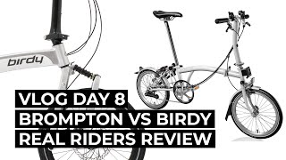 Brompton Vs Birdy  Real Riders Review amp Experience [upl. by Hoskinson]