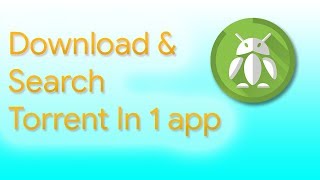 Best Torrent App For Android  TorrDroid [upl. by Adnirb609]