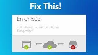 How To Fix FiveM Error Code 502 Could not fetch C S authentication ticket HTTP 502 [upl. by Hourigan]