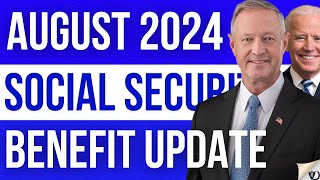 August 2024 SSA Benefits Update [upl. by Razal]