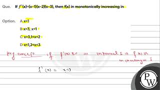 If \ f\primexx1x2x3 \ then \ fx \ in monotonically increasing in 1 \ x3 [upl. by Ennaimaj]