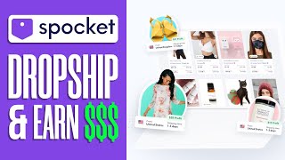 How To Use Spocket  Spocket Dropshipping Tutorial Quick amp Easy [upl. by Eillehs]