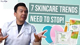 7 TOXIC Skincare Trends That Need To DIE [upl. by Abey727]