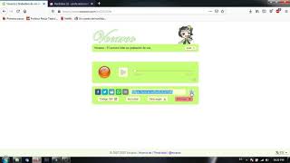 TUTORIAL VOCAROO Cómo usar Vocaroo Grabar y compartir audios online [upl. by Akirahs689]