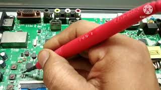 Panasonic 32E201Dx led tv panel and motherboard repair [upl. by Googins]