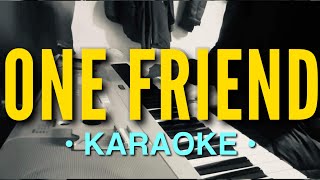 One Friend  Dan Seals Karaoke Jamming Sessions Version [upl. by Suravat927]