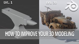 10 tips to Improve your 3d modeling skills [upl. by Hilly233]