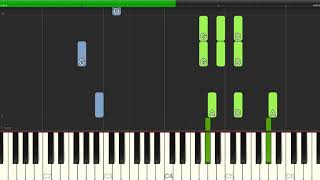 Edith Piaf  Milord  Piano Cover Tutorials  Backing Track [upl. by Nielson]