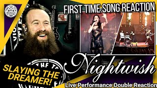 ROADIE REACTIONS  quotNightwish  Slaying The Dreamer Live  Double Reactionquot [upl. by Neeloj207]