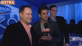 Its a Full House Reunion Extra Hangs with John Stamos Bob Saget and Dave Coulier [upl. by Aleina598]