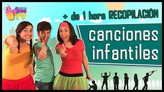 ♫♪ 1 HORA CANCIONES INFANTILES ♫♪ [upl. by Rehpinnej]