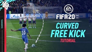 FIFA 20  New Curved Free Kick Tutorial [upl. by Cohen]