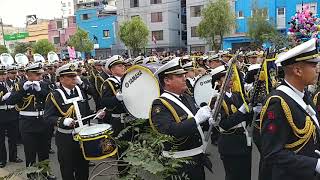 Marcha Angamos por la Marina de Guerra Perú [upl. by Idnahk]