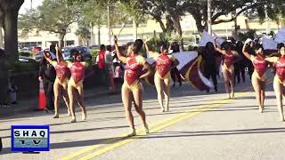 BethuneCookman FULL 2024 Homecoming Parade With Left View of ALL High School Marching Bands [upl. by Sral]