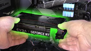 Installing the EVGA Geforce RTX 3060 XC Gaming Graphics Card  Video Card Step By Step Guide [upl. by Ayyn]