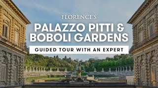 Florences Palazzo Pitti amp Boboli Gardens  Guided Tour [upl. by Eldwun904]