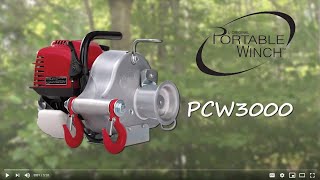 Video 3  Dans le monde de Portable Winch  Comment utiliser le treuil PCW3000 [upl. by Orman]