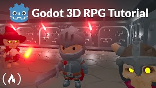 Godot GameDev Tutorial – 3D RPG Game [upl. by Nobell]