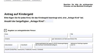 Antrag auf Kindergeld ausfüllen  Aushilfe  أكمل استماره إعانة الطفل  Einfacher Weg [upl. by Linkoski668]