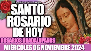 EL SANTO ROSARIO DE HOY MIÉRCOLES 06 DE NOVIEMBRE 2024✞ MISTERIOS GLORIOSOS✞EL SANTO ROSARIO DE HOY [upl. by Zorina]