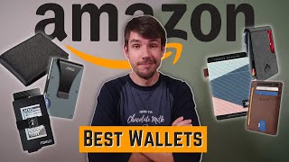 The 6 Best BUDGET Minimalist Wallets on Amazon [upl. by Nakashima179]