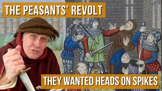 The Peasants Revolt 1381  A Bloody Uprising of the Common People [upl. by Thormora]