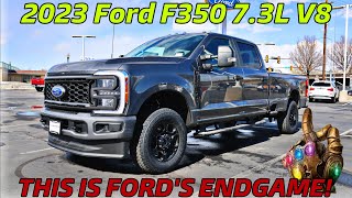 2023 Ford F350 STX 73L V8 What The Heck Is Ford Trying To Do This Is The Most Insane SRW Truck [upl. by Goodden]