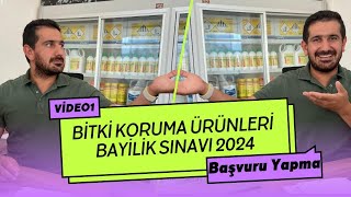 2024 BKÜ Bitki Koruma Ürünleri Bayilik ve Toptancılık Sınavı Nasıl Başvurulur Ödeme Yapılır [upl. by Uziel526]