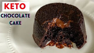 KETO CHOCOLATE CAKE  Low carb moist chocolate cake [upl. by Blight]