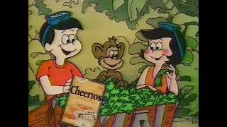 Cheerios Kid amp Sues Treasure Hunt Commercial 1986 [upl. by Ecnerolf]