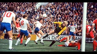 Denmark v England 1982 FULL MATCH European Championship Qualifier [upl. by Enomsed367]