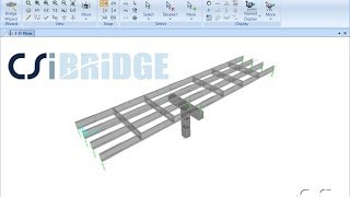 CSiBridge  03 Design of Steel Girder Bridges Watch amp Learn [upl. by Maon]