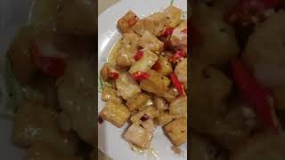 SIZZLING TOFU  HOW TO COOK SIZZLING TOFU  EASY TOFU RECIPES  shorts [upl. by Anerbas951]