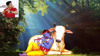 KRISHNA FLUTE MUSIC FOR POSITIVE ENERGYRELAXING MUSIC 247MEDITATIONFLUTEYOGAINDIAN FLUTE49 [upl. by Nanon]