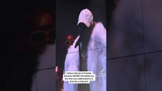 Usher Pays Homage to Frankie Beverly [upl. by Deidre]