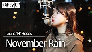 4key up November Rain cover  Guns N Roses l Bubble Dia [upl. by Uyekawa]