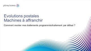 Comment recréer mes traitements programmés ou traitement par défaut [upl. by Ardnasak382]