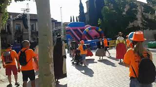 Gigantes y cabezudos Alcalá de henares 2019 ferias 2 [upl. by Ahsikyt252]