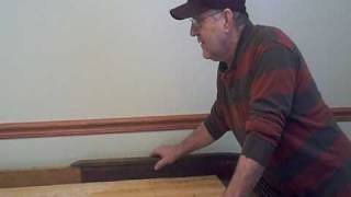 Incredible Senior Citizen Shuffle Board Shots [upl. by Aicilaf]