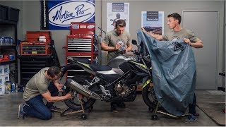 How to Winterize Your Motorcycle  MC Garage [upl. by Nlycaj461]