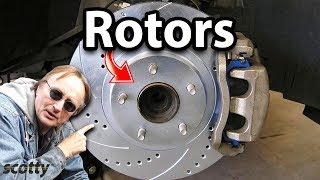 How to Replace Brake Rotors on Your Car [upl. by Innoc207]