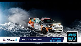 Ralli SM LIVE 58 Arctic Lapland Rally  Saturday [upl. by Gnouhp]