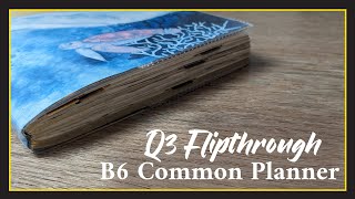 Sterling Ink Common Planner Q3 Flipthrough [upl. by Aynatan]