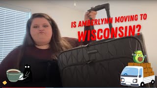 AMBERLYNN MOVING TO WISCONSIN vlog react [upl. by Adnael470]