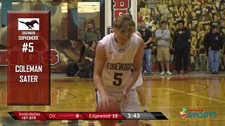 Boys Varsity Basketball Edgewood vs Owen Valley 011119 [upl. by Pyszka63]