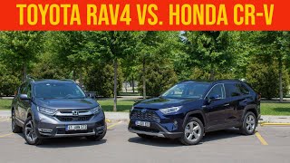 2019 Toyota RAV4 vs 2019 Honda CRV  Hangi Japon SUV  TEST [upl. by Von]